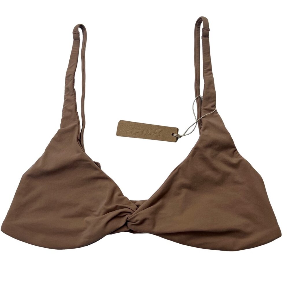 SKIMS Fits Everybody Skimpy Scoop Bralette Sienna Womens Small